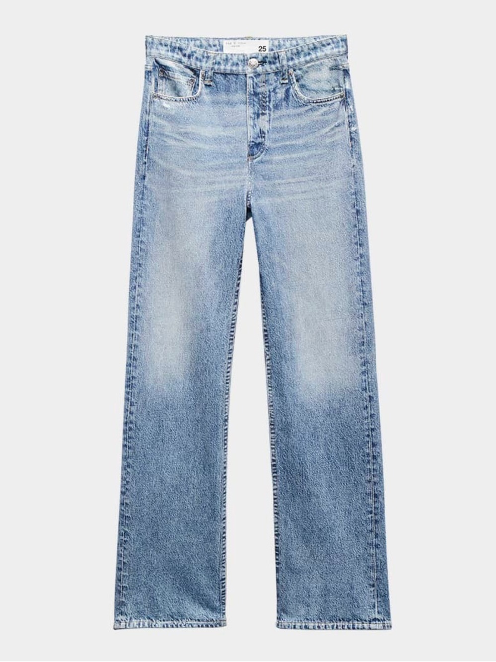 NWT Rag & Bone Miramar Shea Straight Sweatpant Jeans in Tessa size 25
